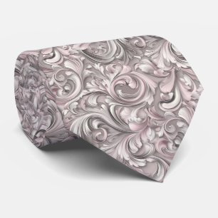 Ro Baroque Swirl Bröllop Slips
