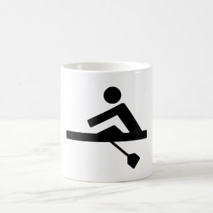 Ro besättningpictogramen magisk mugg