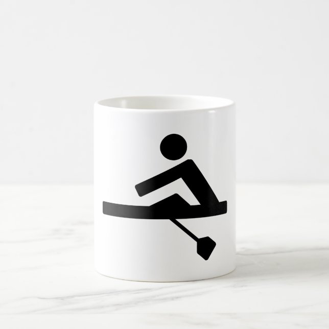 Ro besättningpictogramen magisk mugg (Center)