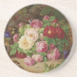 Ro Biet vid skogsområdet Golv med fjärilar Underlägg