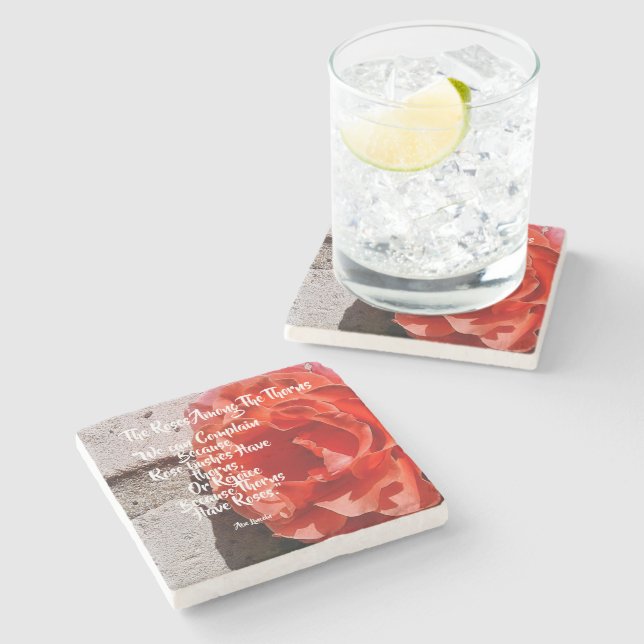 Ro bland Thorns Elegant Decor Stenunderlägg (Sidan)