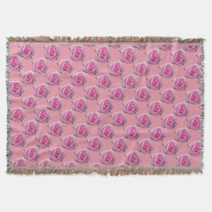 Ro Blanketts Rosa ros-vridens lyft Mysfilt