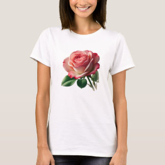 Ro blomdegien t shirt