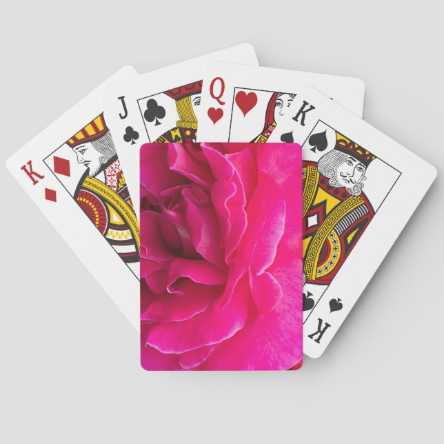 Ro blomma casinokort (Baksidan)