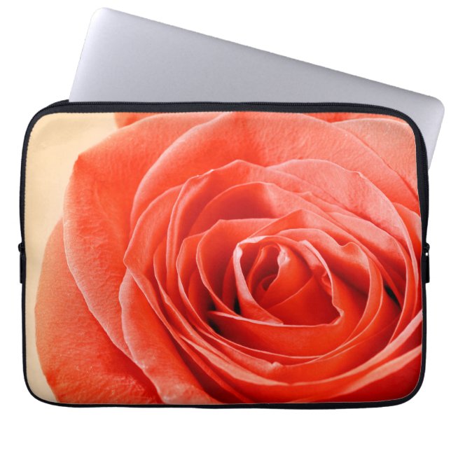 Ro blomma laptop fodral (Framsidan)