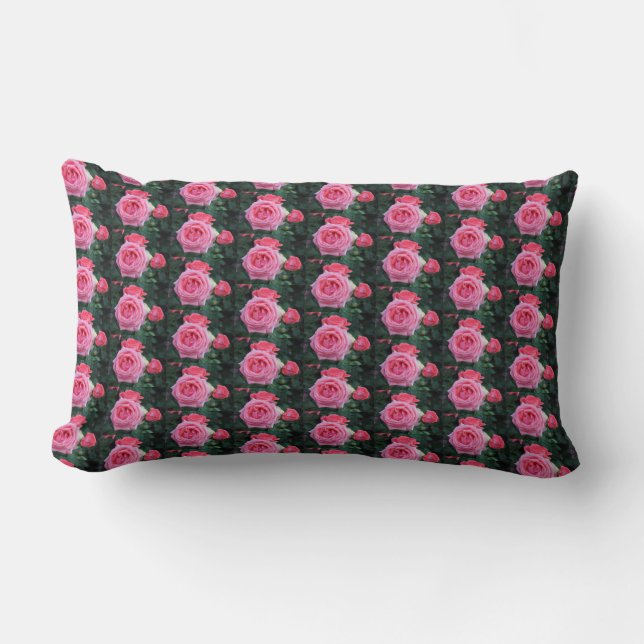 Ro Blommar BouquetThrow Pillow Lumbarkudde (Framsida)