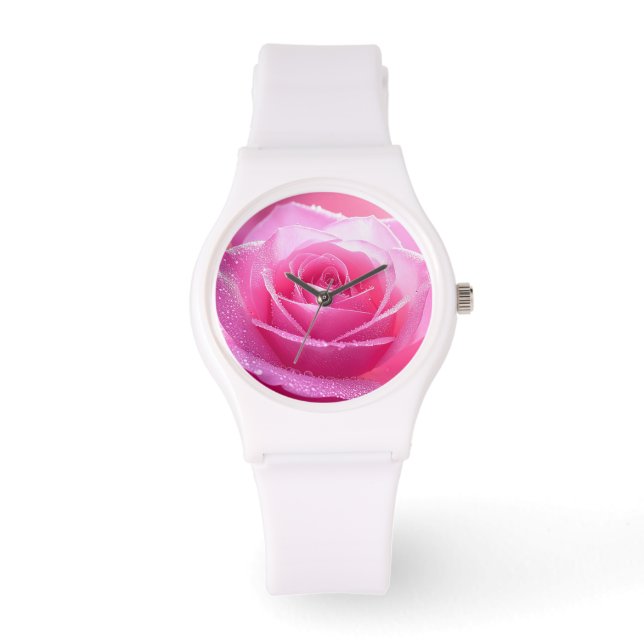 Ro Blommar Flower Watch Frederic Mistral Ro Lu Armbandsur (Framsida)