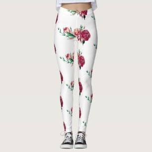 Ro Blommigt Anpassningsbar Leggings