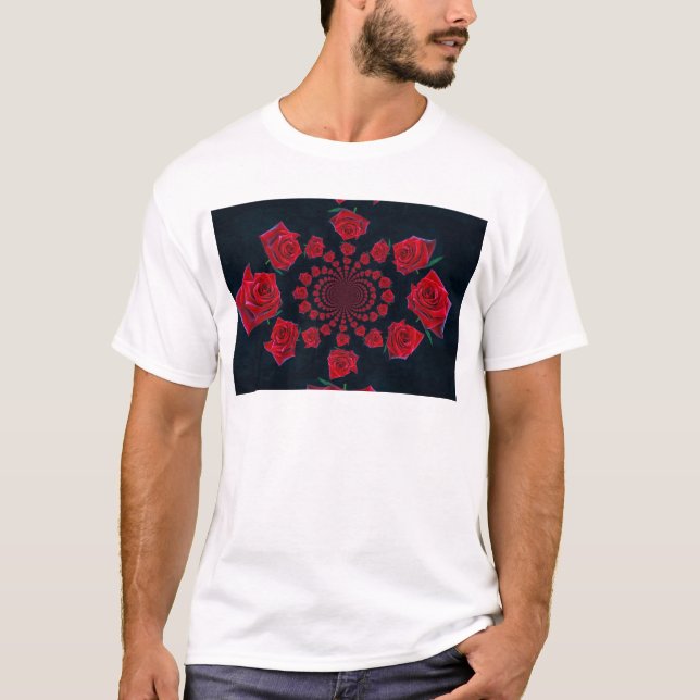 Ro: Blommigt Fantasy Tröja (Framsida)