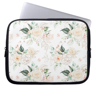 Ro Blommigt Garden Mönster Laptop Fodral