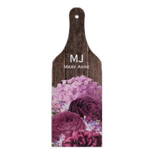 Ro blommigt land kök DIY monogram namn