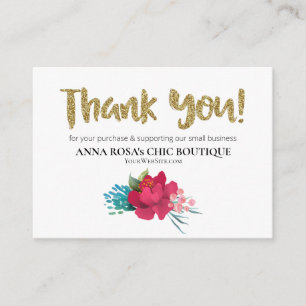 *~* RO BLOMMIGT QR Logotyp TACK Review AP8 Tilläggskort