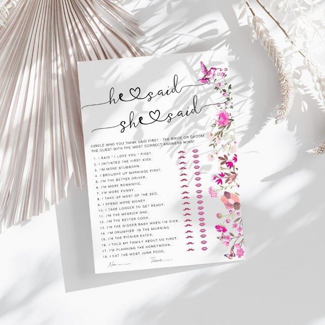 Ro Blommigt sa att hon sa Möhippa Game (Skapare uppladdad)