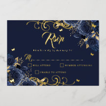 Ro Blommigt Swirl Guld Quinceanera