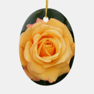 ro blommor, kärlek, maka, raring julgransprydnad keramik