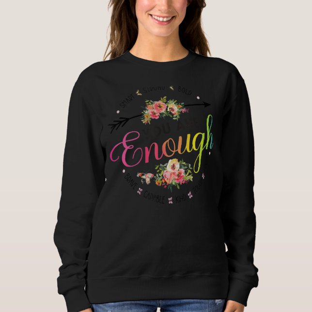Ro-blommor räcker för kvinnor Mamma T Shirt (Framsida)