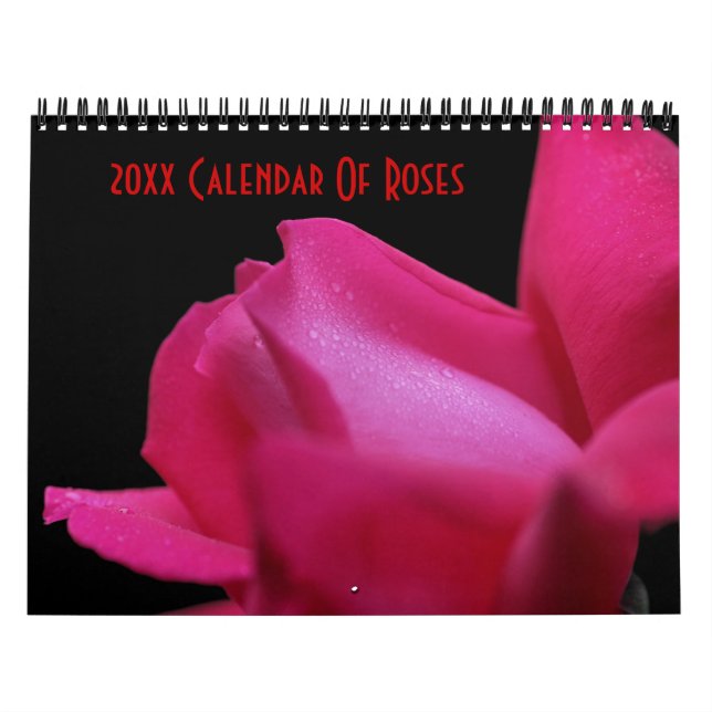 Ro Blomsterfotografi Kalender (Omslag)