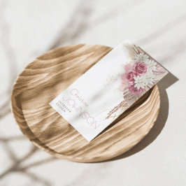 Ro Boho Bohemian Chic Visitkort