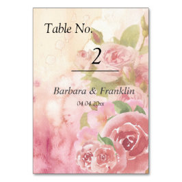  Ro Botaniska Bröllop Bordsnummer