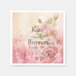  Ro Botaniska Bröllop Pappersservett