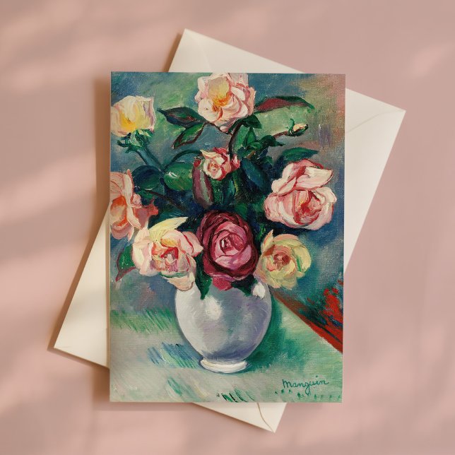 Ro Bouquet | Henri Manguin Kort (Skapare uppladdad)