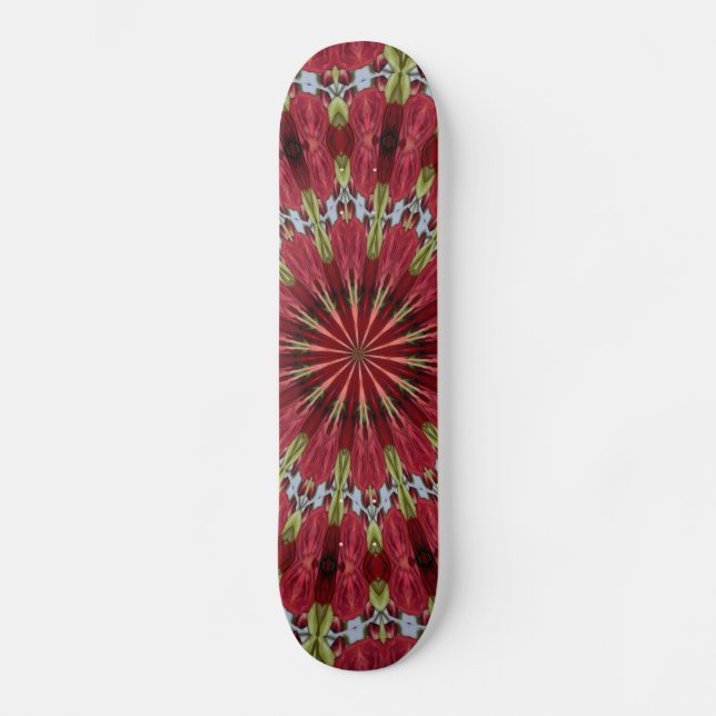 Ro Bouquet Kaleidoskop under glas 1 Mini Skateboard Bräda 18,5 Cm (Framsida)