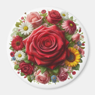 Ro Bouquet Magnet