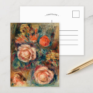 Ro Bouquet Renoir Vykort