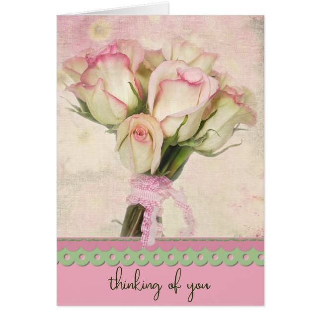 Ro Bunch tänker på dig Hälsningskort (Framsidan)