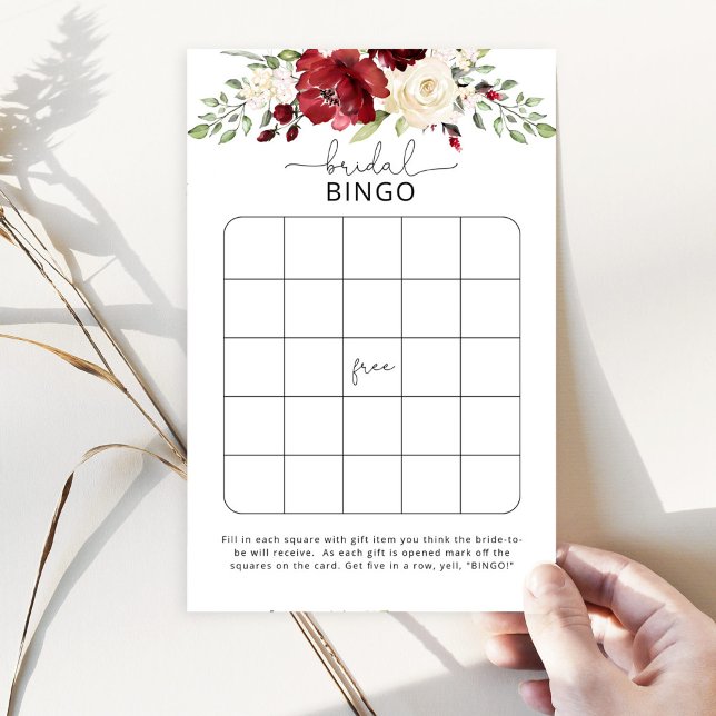 Ro burgundi möhippa bingo-spel (Skapare uppladdad)