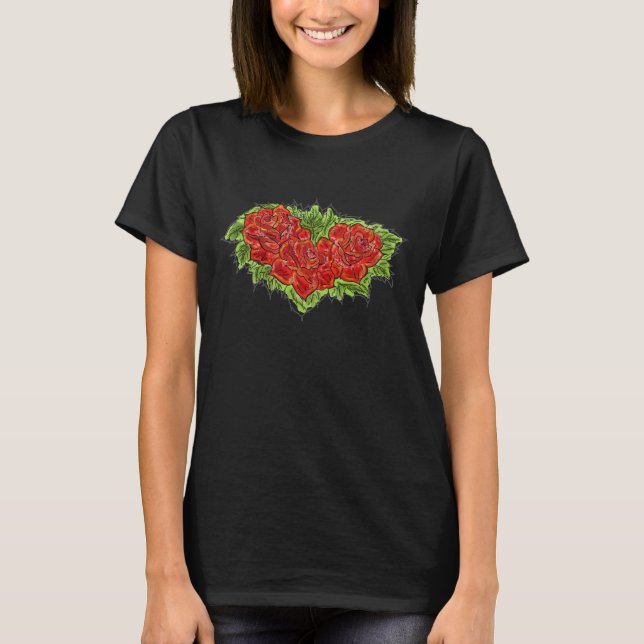 Ro Burnout Shirt Tee (Framsida)