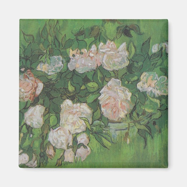 Ro Bush av Vincent Van Gogh Magnet (Framsidan)
