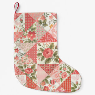 Ro Butterflies Seamless Patchwork Liten Julstrumpa