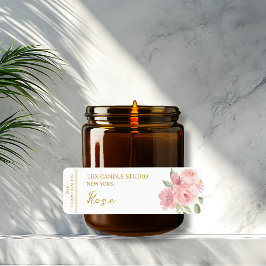 Ro Candle-etikett Returadress Etikett