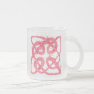 RO CELTIC KNOT Frostat Glass Mugg
