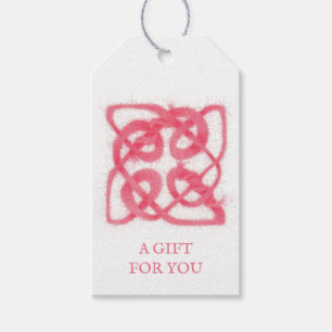 RO CELTIC KNOT Gift-Märkre Presentetikett
