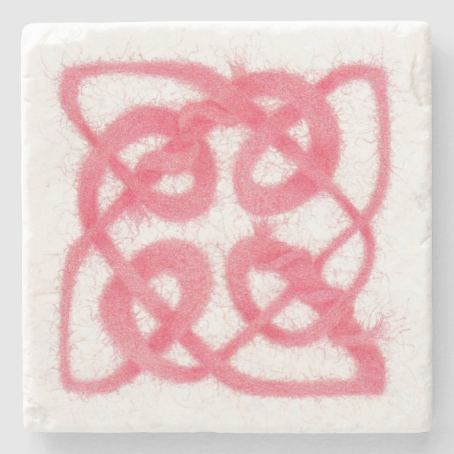 RO CELTIC KNOT Marble Stone Underlägg (Framsidan)