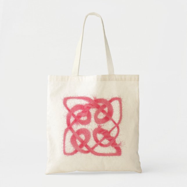 RO CELTIC KNOT Tote Bag Tygkasse (Framsidan)