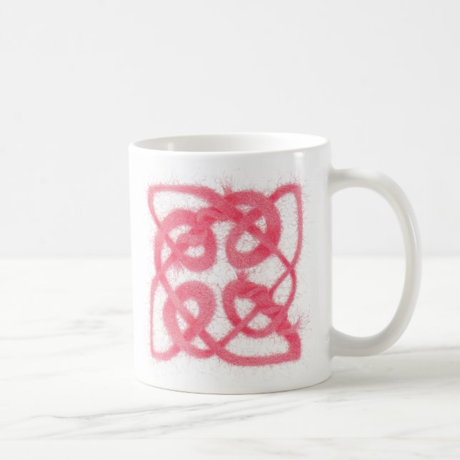 RO CELTIC KNOT White Mugg (Höger)