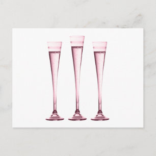 Ro Champagne Flutes Vykort