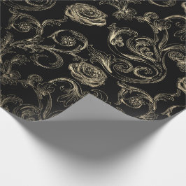 Ro Champaign Guld Classic Black Paris Presentpapper