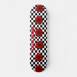 Ro Checker-design Mini Skateboard Bräda 18,5 Cm