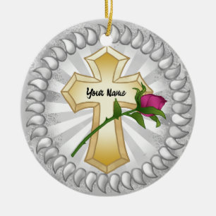 Ro Christian Kor Julgransprydnad Keramik