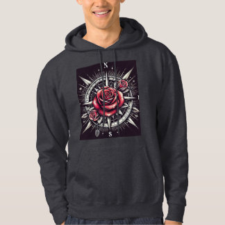 Ro Compass Tattoo Hoodie