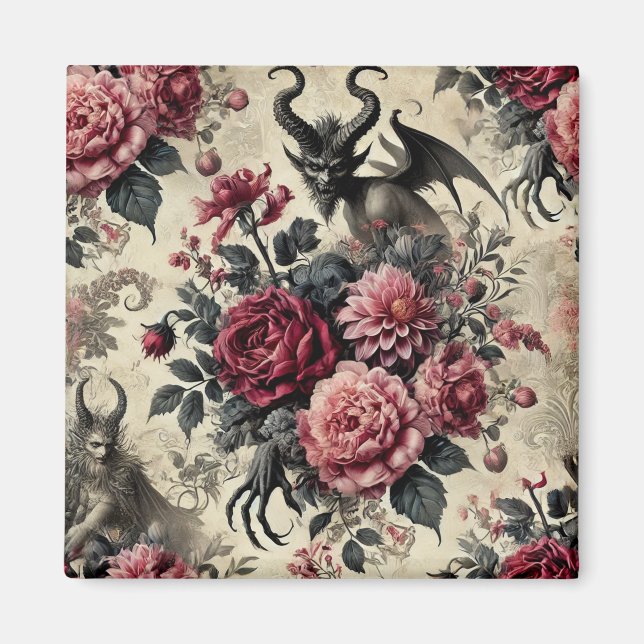 🔥 Ro Crematory - Gothic Victorian Magnet (Framsidan)