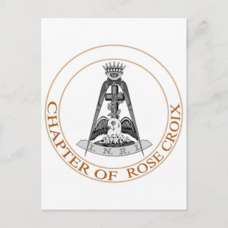 Ro Croix Scottish Rite Symbol Vykort