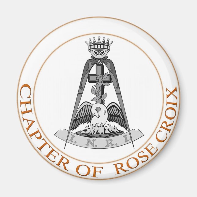 Ro Croix Symbol Magnet (Framsidan)