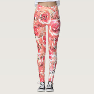 Ro, Dachshund Hund Allt-over-Print Leggings