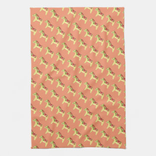Ro Dala Horse Kitchen Towels Kökshandduk