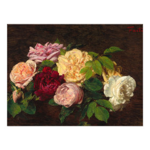 Ro de Nice vid Bord av Henri Fantin-Latour Fototryck